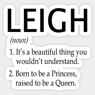 Leigh Sticker